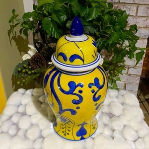 Beautiful Ginger Jar.